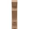 Ekena Millwork 8-in W x 34-in D x 34-in H Balboa Slat Rough Cedar Woodgrain TimberThane Outlooker, Primed Tan OUTUR080X34X34BOA24RCPR - alternate 5